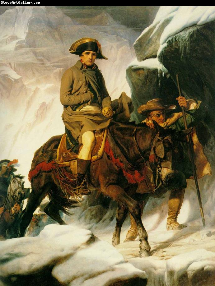 Hippolyte Delaroche Bonaparte Crossing the Alps